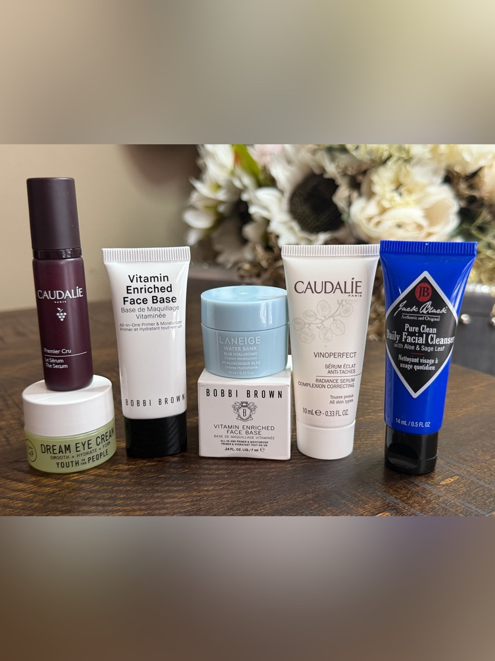 7 Piece Skin Care Sample Bundle Variety pack-
